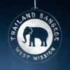 LDS Thailand Bangkok West Mission Christmas Ornament