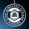 LDS Utah Saratoga Springs Mission Christmas Ornament