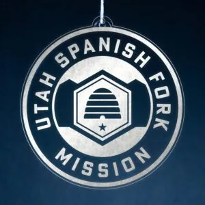 LDS Utah Spanish Fork Mission Christmas Ornament