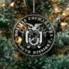 LDS Bolivia Cochabamba South Mission Christmas Ornament hanging on a Tree