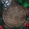 LDS Cambodia Phnom Penh West Mission Christmas Ornament with Christmas Decorations