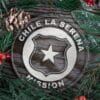 LDS Chile La Serena Mission Christmas Ornament with Christmas Decorations