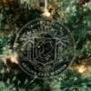LDS Cote d'Ivoire Abidjan East Mission Christmas Ornament hanging on a Tree