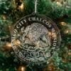 LDS Mexico Mexico City Chalcos Mission Christmas Ornament hanging on a Tree