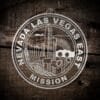 LDS Nevada Las Vegas East Mission Christmas Ornament laying on a Wooden Background