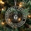 LDS Nigeria Port Harcourt South Mission Christmas Ornament hanging on a Tree