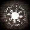 LDS Philippines Dumaguete Mission Christmas Ornament laying on a Wooden Background