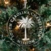 LDS South Carolina Charleston Mission Christmas Ornament hanging on a Tree