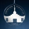 LDS Asuncion Paraguay Temple Christmas Ornament