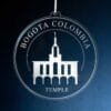 LDS Bogota Colombia Temple Christmas Ornament