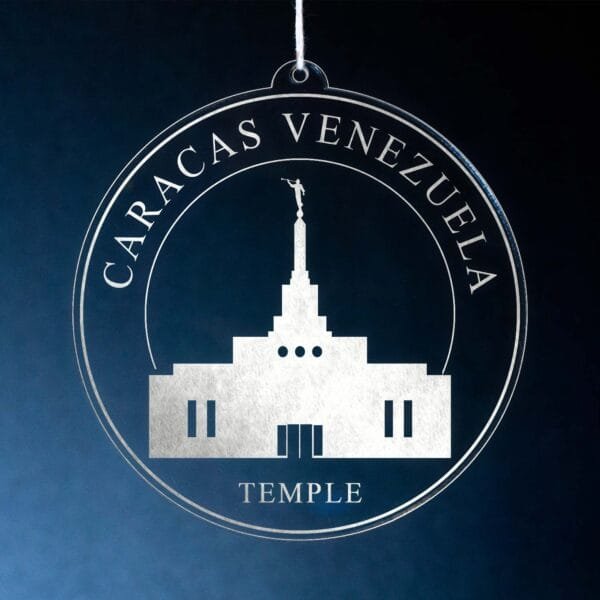 LDS Caracas Venezuela Temple Christmas Ornament