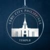 LDS Cebu City Philippines Temple Christmas Ornament