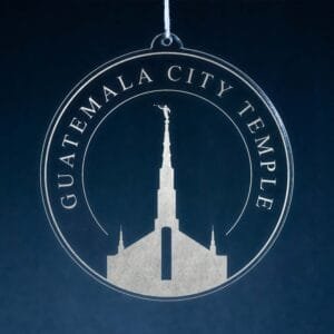 LDS Guatemala City Guatemala Temple Christmas Ornament