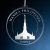 LDS Manila Philippines Temple Christmas Ornament