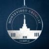 LDS Montevideo Uruguay Temple Christmas Ornament