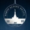 LDS Porto Alegre Brazil Temple Christmas Ornament