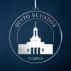 LDS Quito Ecuador Temple Christmas Ornament