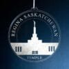 LDS Regina Saskatchewan Temple Christmas Ornament