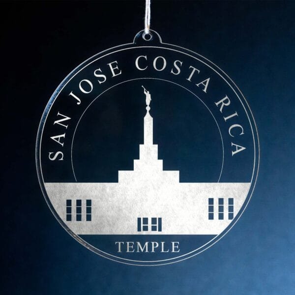 LDS San Jose Costa Rica Temple Christmas Ornament