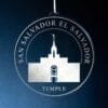 LDS San Salvador El Salvador Temple Christmas Ornament