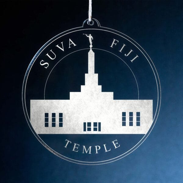 LDS Suva Fiji Temple Christmas Ornament