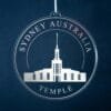 LDS Sydney Australia Temple Christmas Ornament