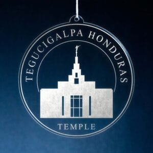 LDS Tegucigalpa Honduras Temple Christmas Ornament