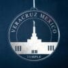 LDS Veracruz Mexico Temple Christmas Ornament