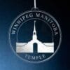 LDS Winnipeg Manitoba Temple Christmas Ornament